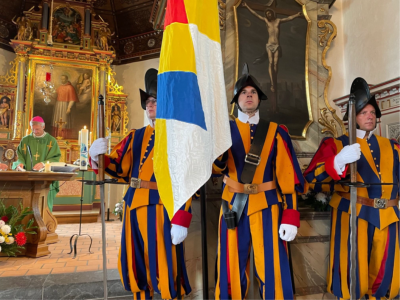 Messe de clôture dans la chapelle de Flüeli